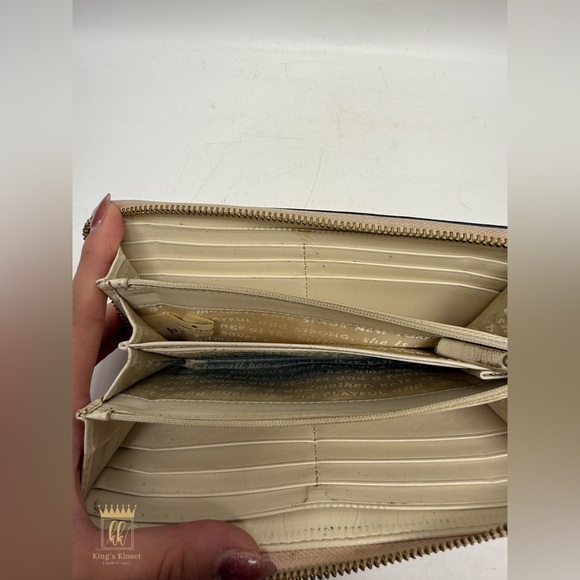 Kate Spade Pink Bow Wallet - Picture 7 of 12